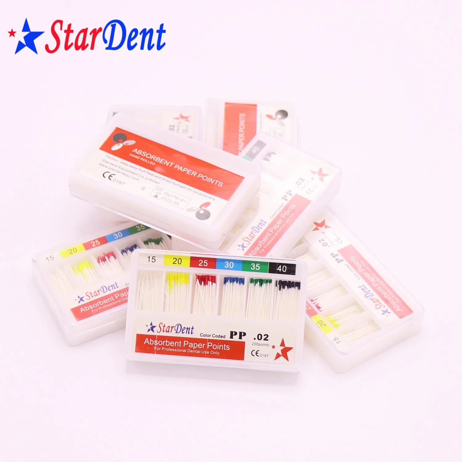 02 Taper Stardent Absorbent Paper Points Dental Material Supply