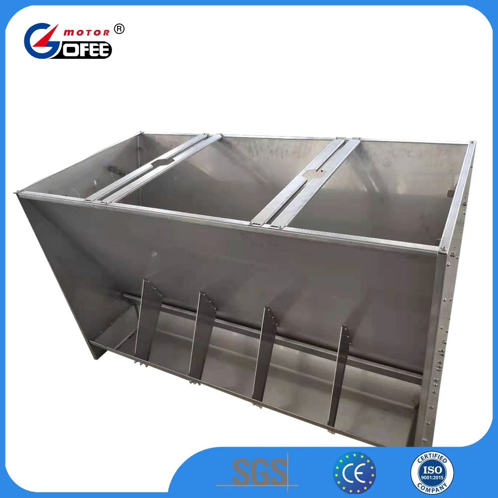 Rearing Farm Equipment Stainless Steel 304# Pig Farm Feeding Trough