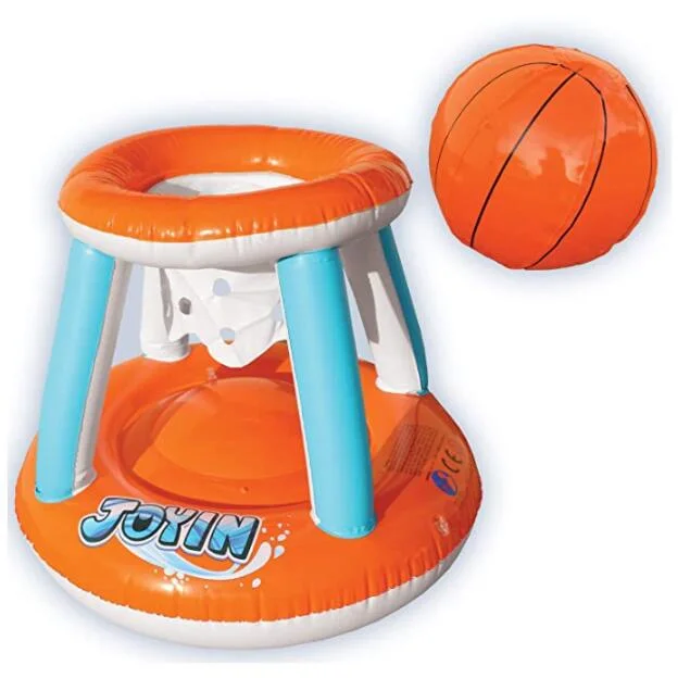 Piscine gonflable jeu de basket-ball de volley-ball flottant jeux de piscine pour les enfants adultes