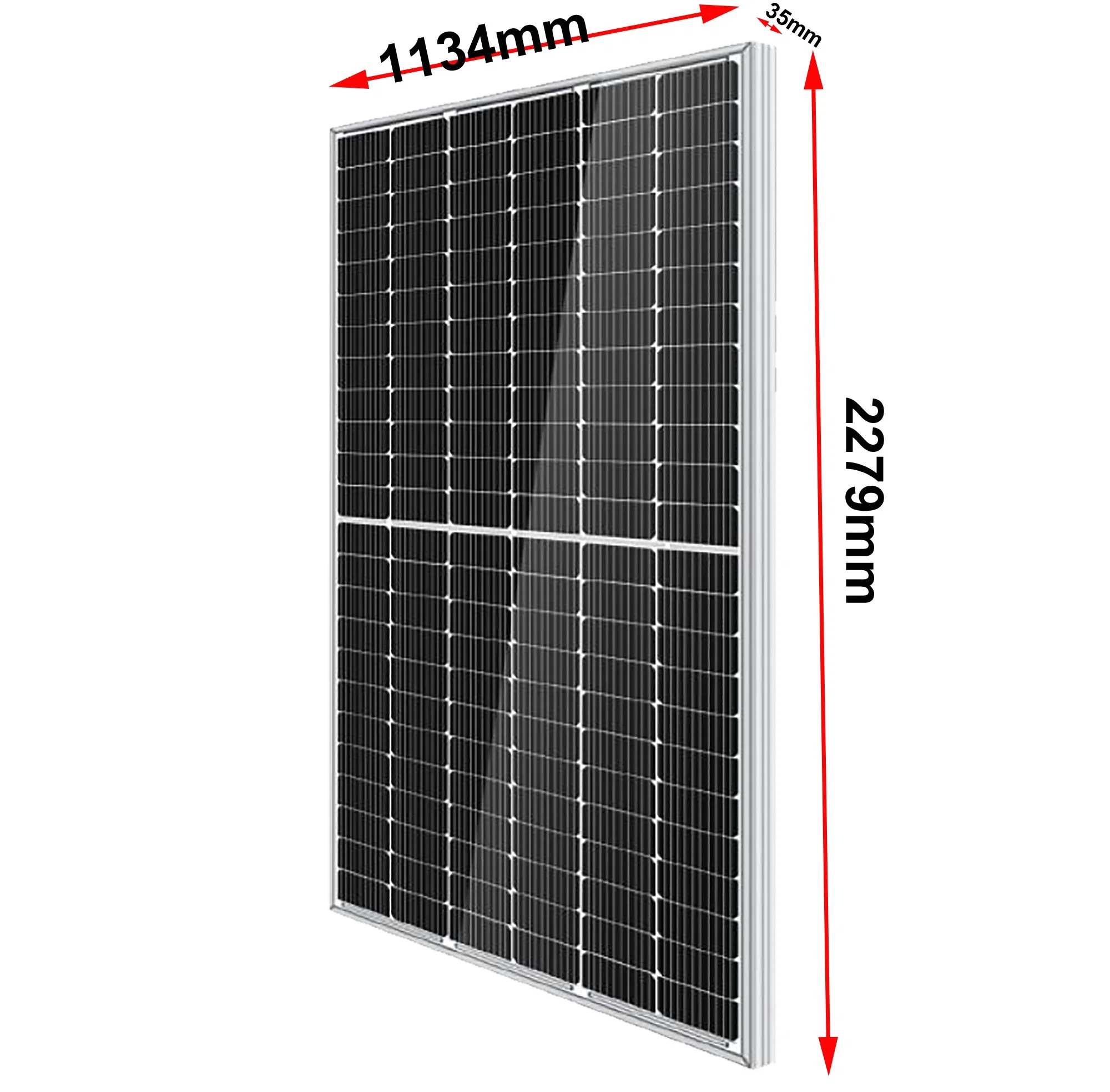 OEM 540W Painel solar Energia módulo PV para Solar Sistema doméstico