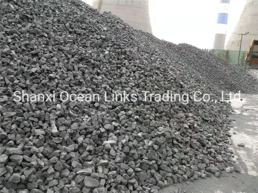 Foundry/Metallurgical Coke Size 5-15mm, 25-90mm, 100-300m, 100-300mm Ash: 10% Max, 13.5% Max, etc.