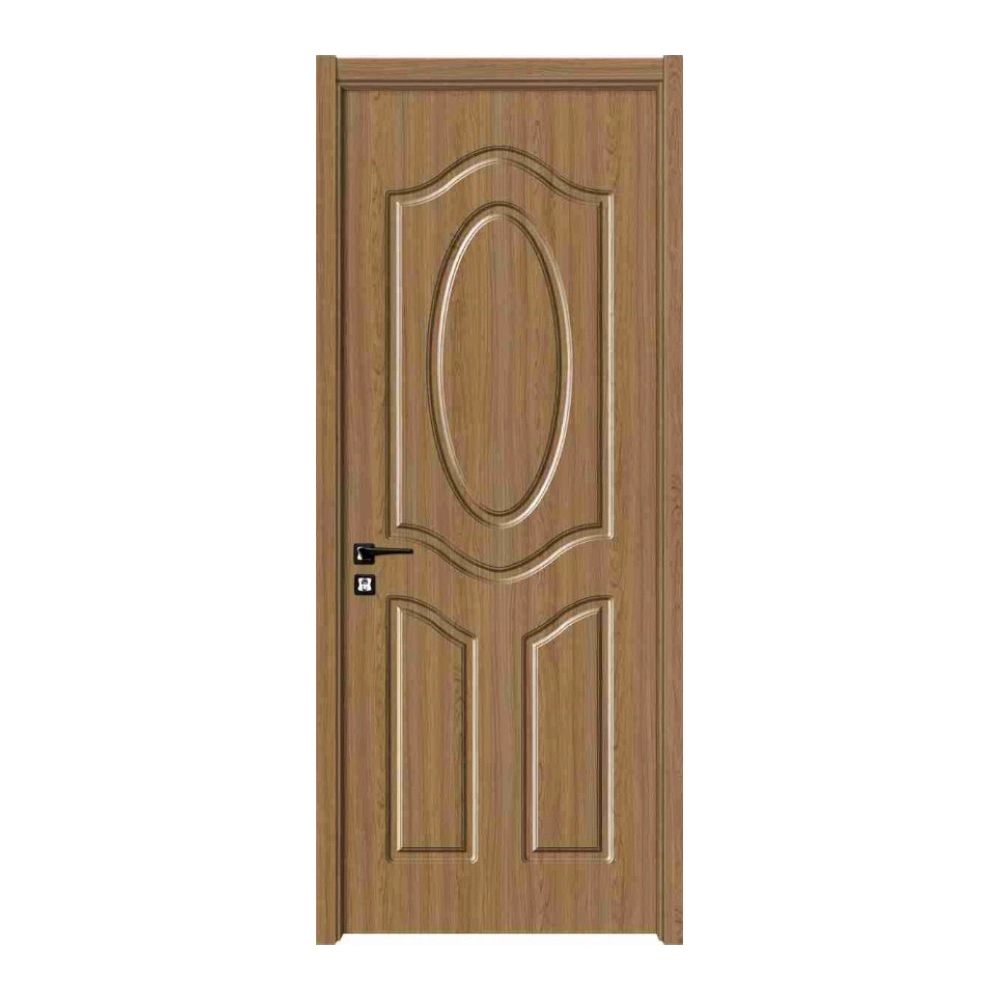 Interior Bedroom Veneer MDF Wooden Timber Door Modern Walnut Solid Wood Doors Designs
