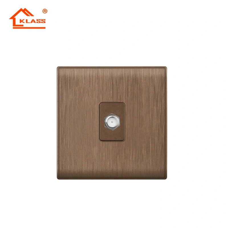 China Speed Controller Adjust Fan UK Electric Wall Switch with PC Copper Material