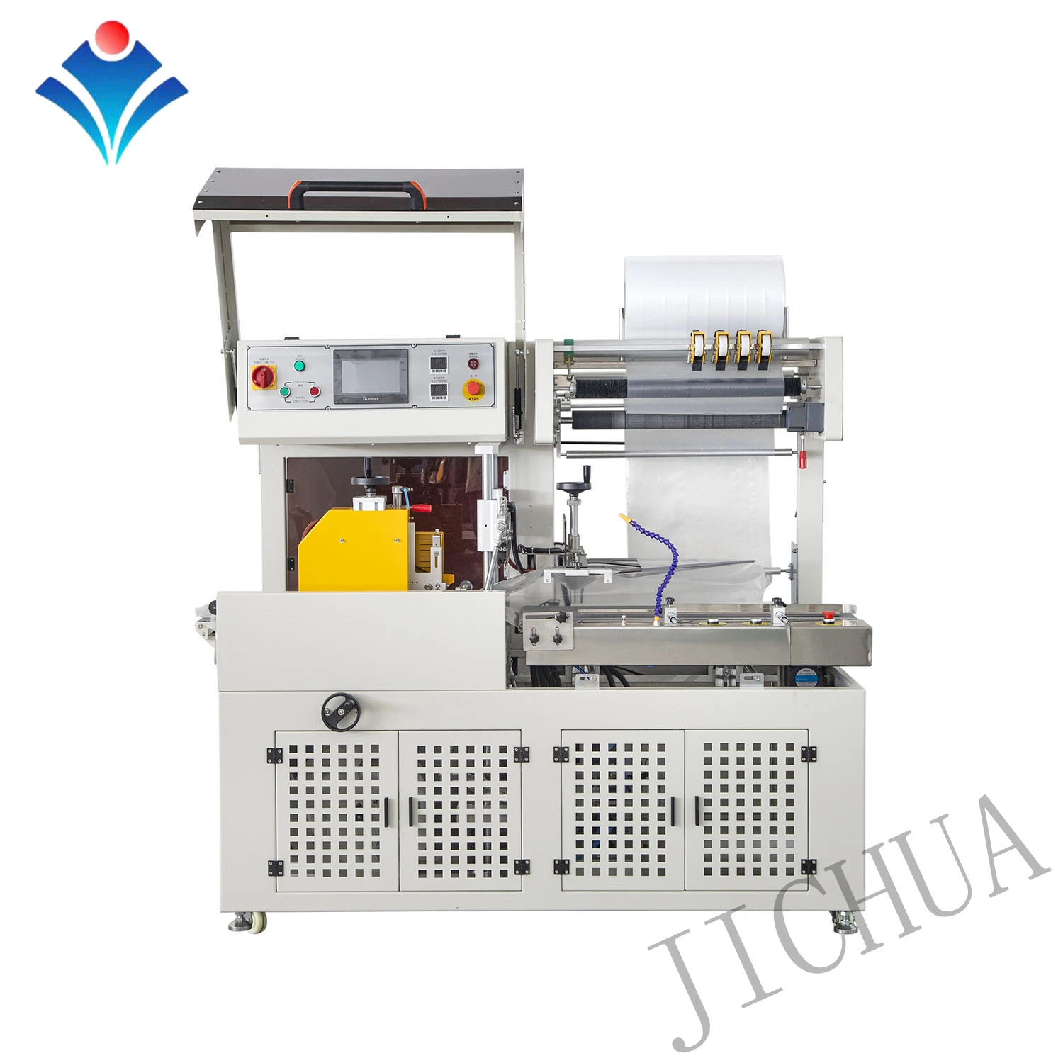 Factroy Price Automatic Heat Film Shrink Tunnel Wrapper and Heat Shrink Wrapping Packaging Machine