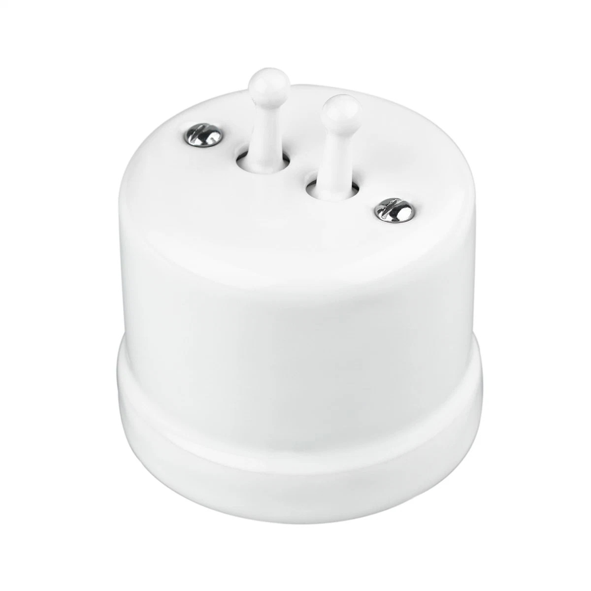 Retro Ceramic Toggle Switch for Poland, Italy, Spain