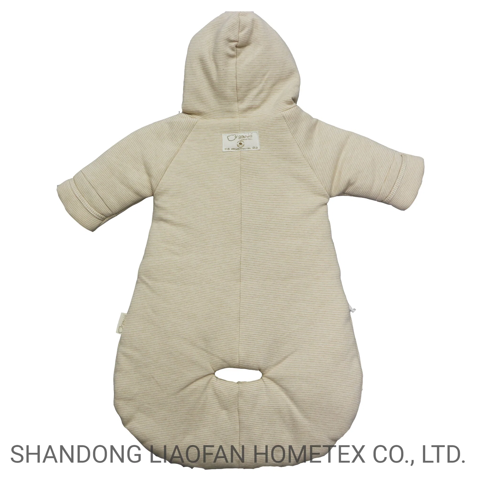 Baby Kids Sleeping Bag 100% Cotton Baby Products Natural Colored Cotton