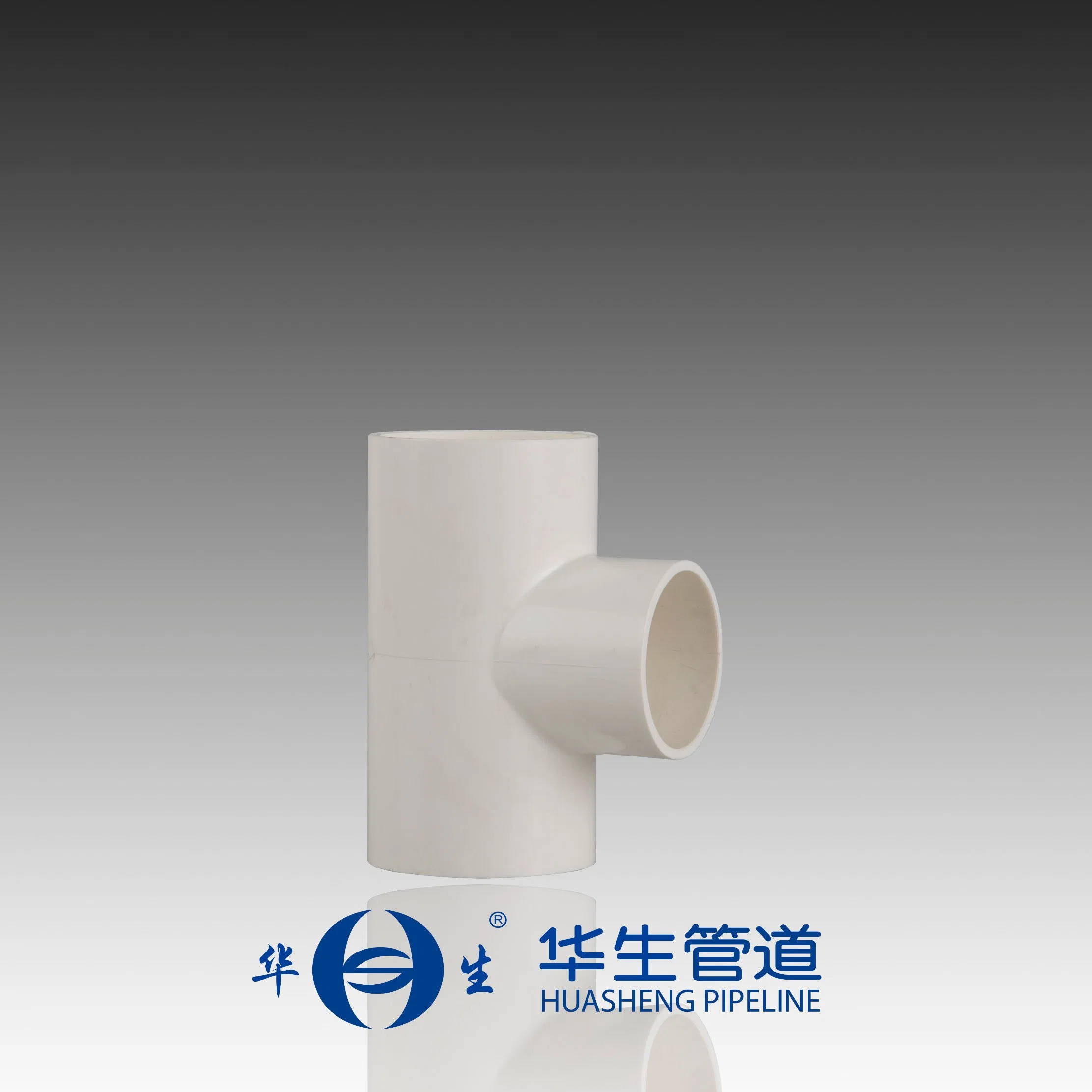 PVC Plastic Pipe Tee with High Pressure Fittings