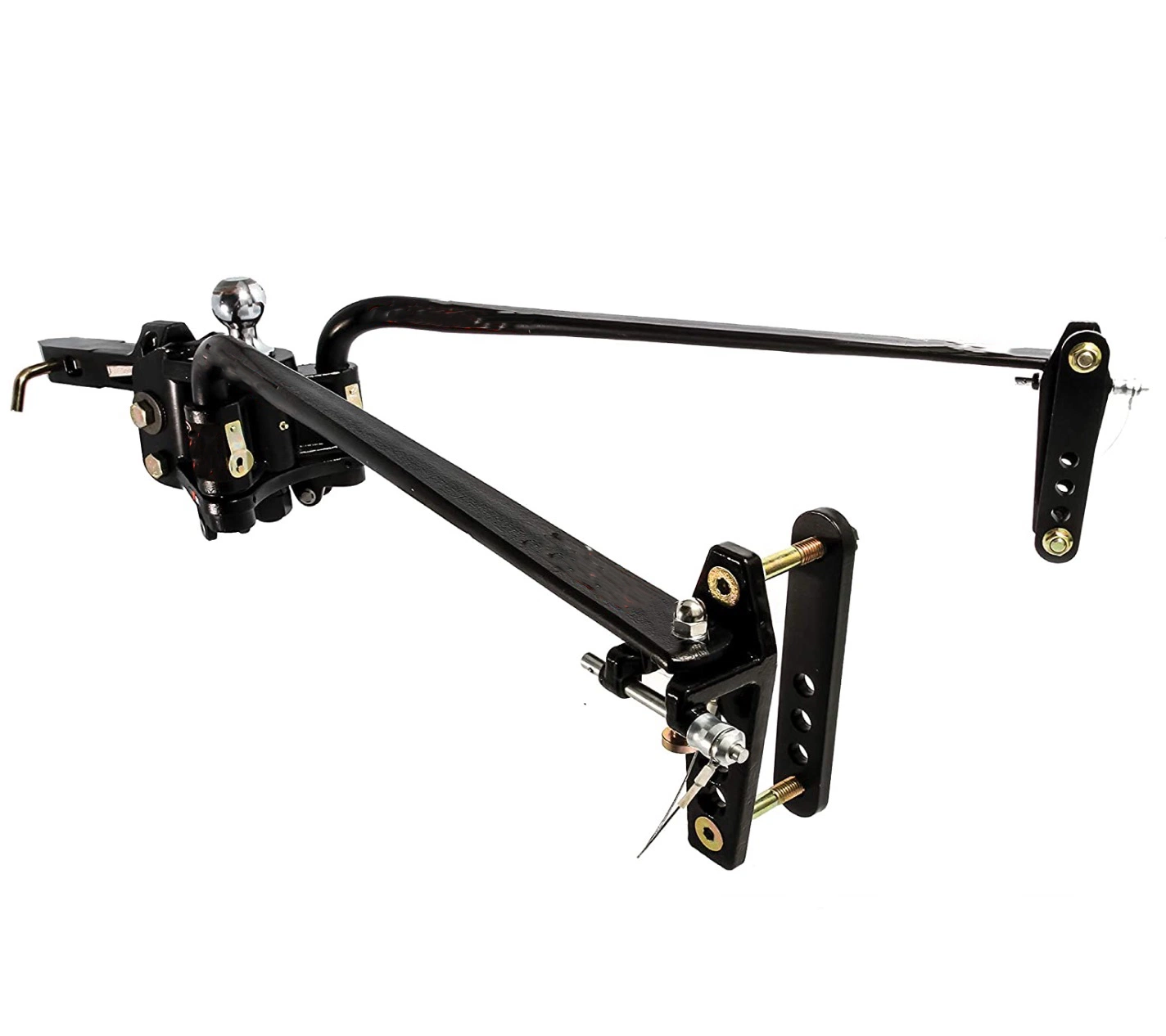 Weight Distributing Hitch 2000lb Tongue Weight for Standard Coupler with Clamp-on Latches