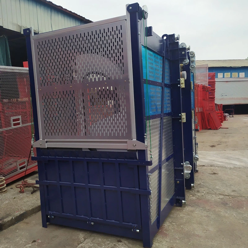 Korean Construction Passenger and Material Hoist Building Elvator Hoist Rack and Pinion Elevator