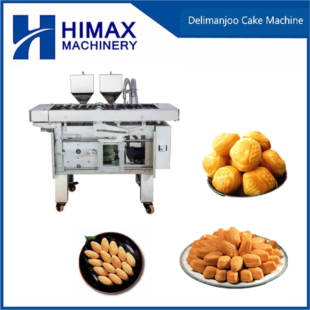 Mini Automatic Delimanjoo Fish Walnut Cake Mould Bakery Machine