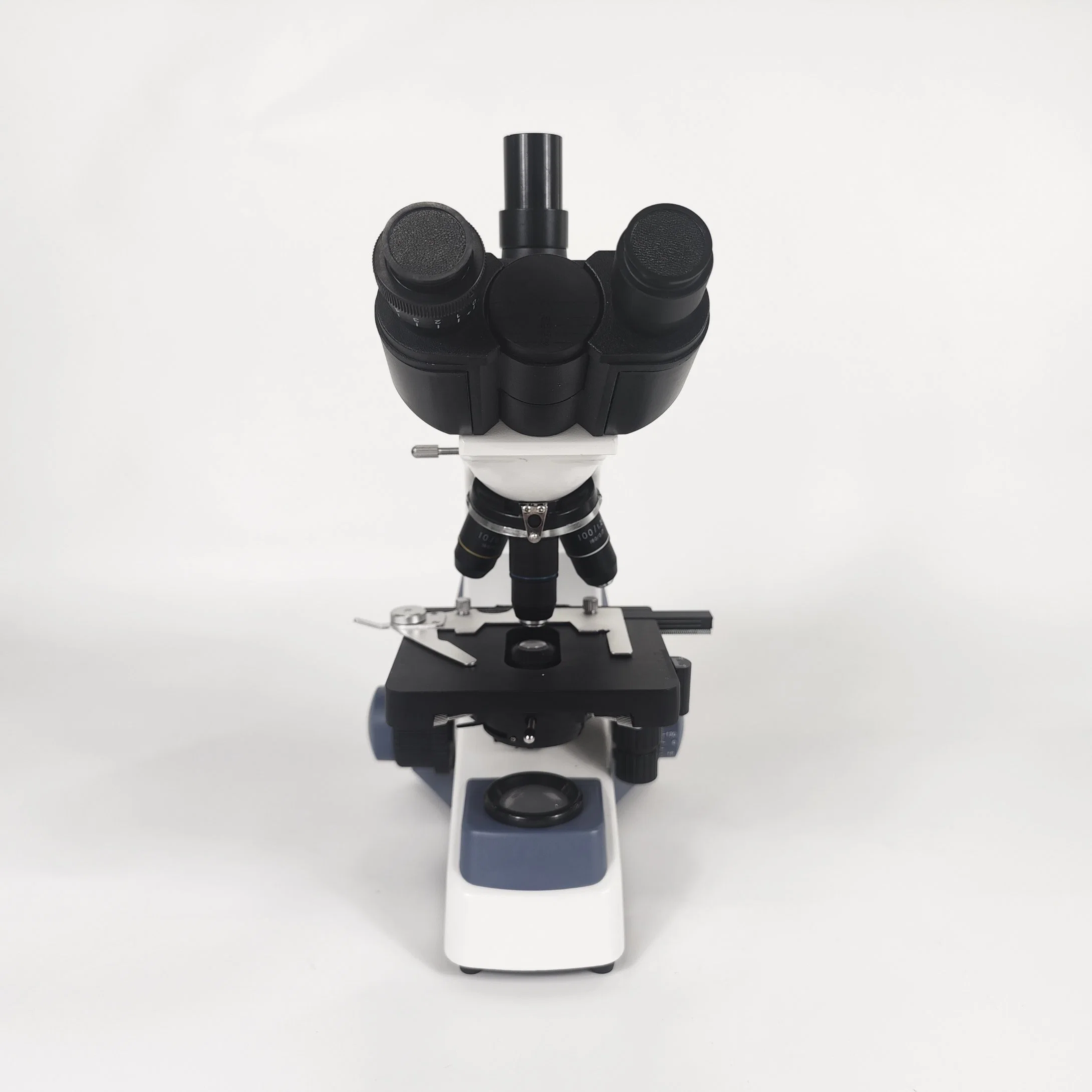 Microscope de laboratoire trinoculaire biologique pour l'étudiant