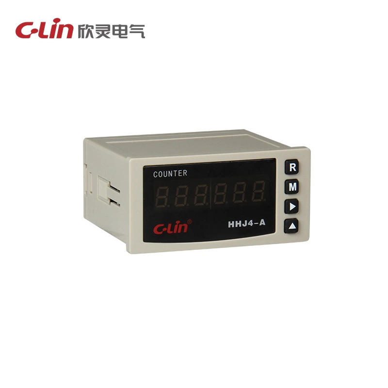 Hhj4-a Panel Mounted 96X48mm Universal Counter 6 Digit High Frequency Wide Counting Range