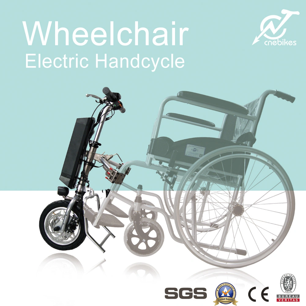 Strong Aluminum Frame Wheelchair Electric Handcycle 36V 250W /350W