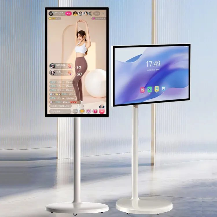 21.5 Inch Floor Standing Android Digital Signage Standbyme Smart TV Display for Menu Board Indoor