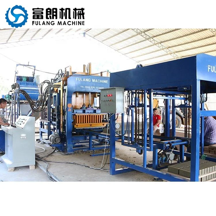 Qtf5-15 Fully Automatic Concrete Cement Paver Holland Block Brick Making Machine Price