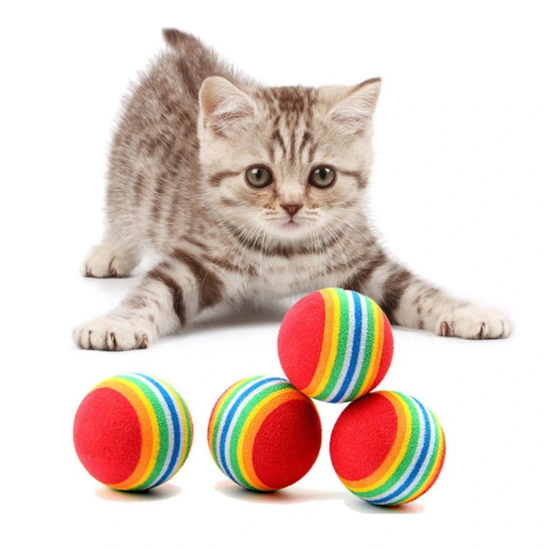 Haustierprodukte Haustierzubehör Haustierbedarf Kitten Spielen Verfolgungsjagd Übung Interaktives Katzenspielzeug Feather Toy