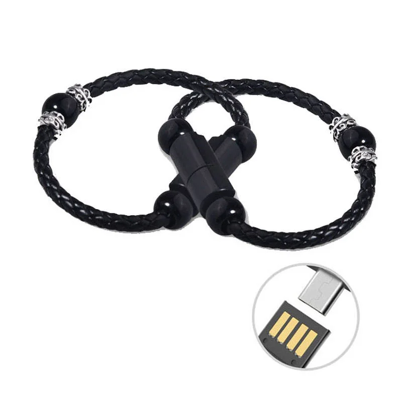 Magnetic Charger Cable Bracelet Mobile Portable Charging Cable for Ios Phone Charging Cable