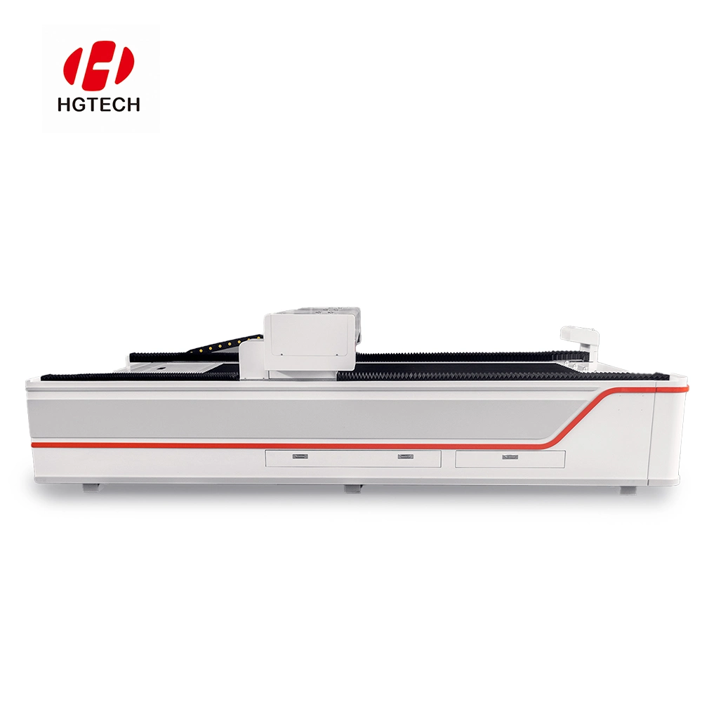 Hgtech New Design Monthly Deals Wholesale 100W200W300W500W CNC Automatic CO2 Laser Cutting Engraving Machine for Non-Metal with CE