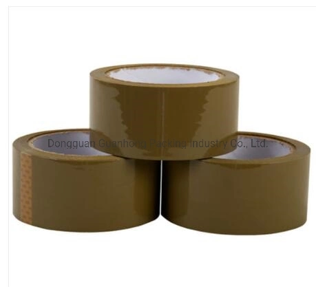 Chocolate Brown Clear White Tan Wholesale/Supplier Industrial China Cheap Self-Adhesive Carton Sealing BOPP OPP Packing Tape