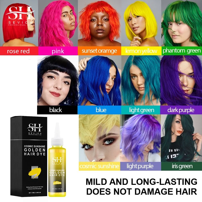 Wholesale/Supplier Custom Natural Organic Non Allergic Color Hair Dye