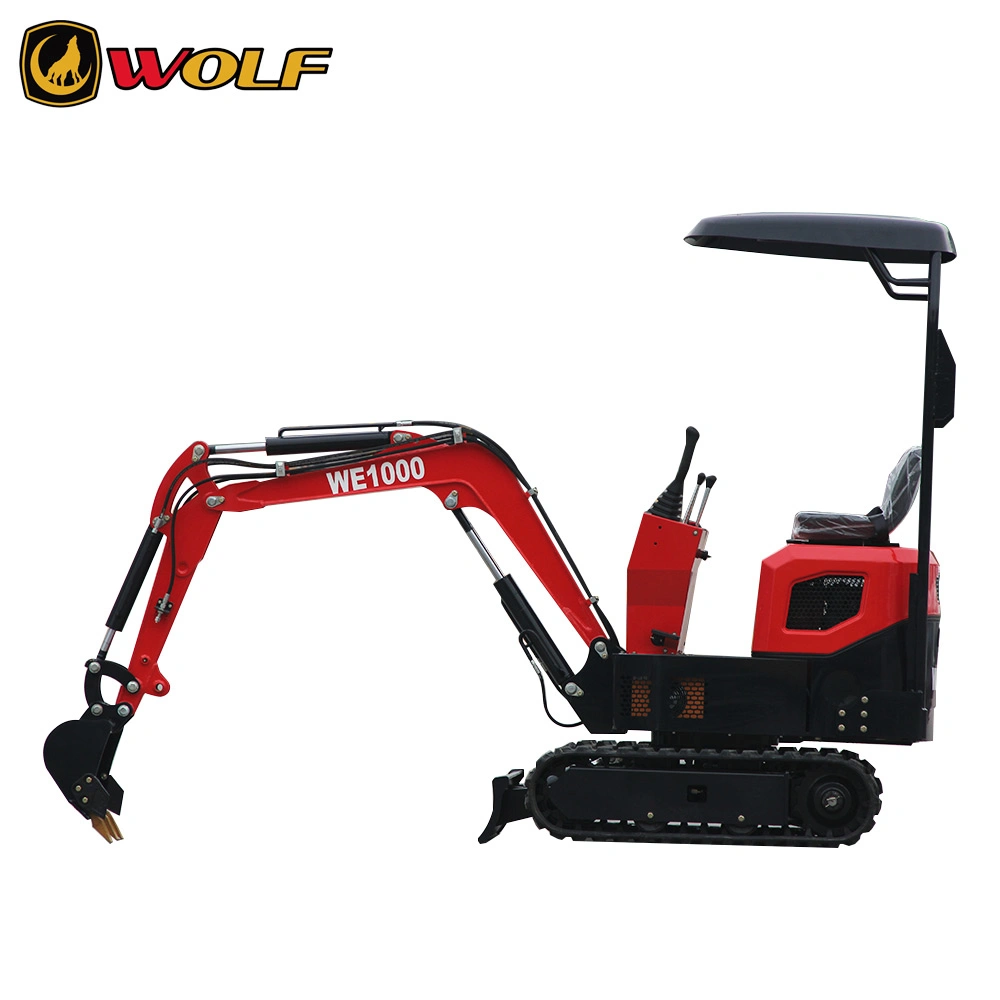 Wolf Mini Excavator We10 Bulldozer Mini