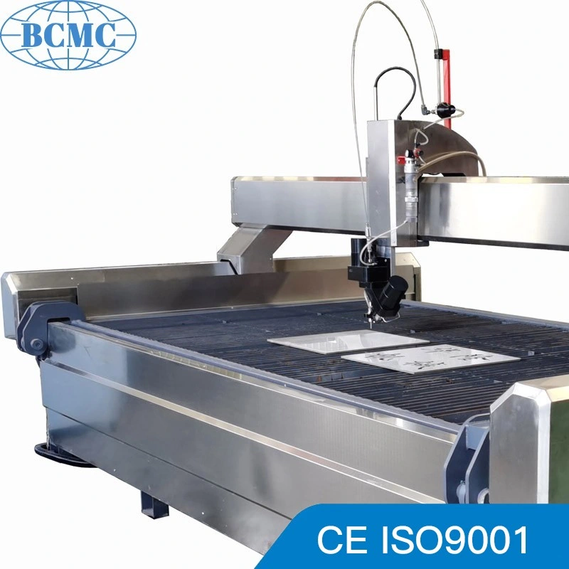 Monthly Deals High Efficient 5 Axis CNC Water Jet Machine Pure Waterjet Stone Cutting for Rubber Sponge Foam Glass Metal with Ultra High Pressure Famous Brand