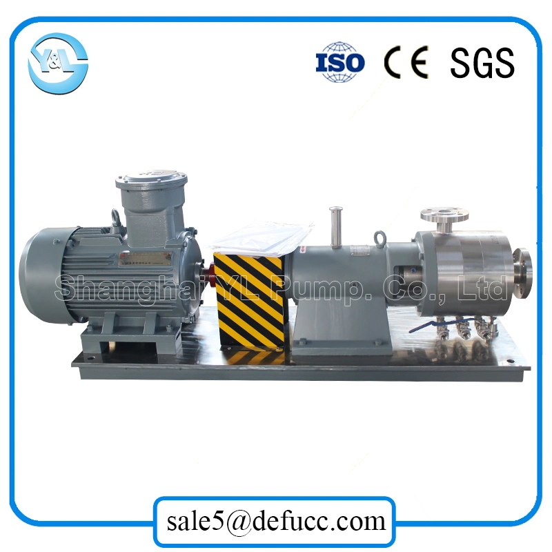 Food Grade High Shear Mixing Emulsion Pump for Juice