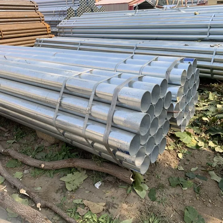 Fabricante de tubos de acero 200mm de diámetro de tubo redondo de acero galvanizado Electro precio por tonelada