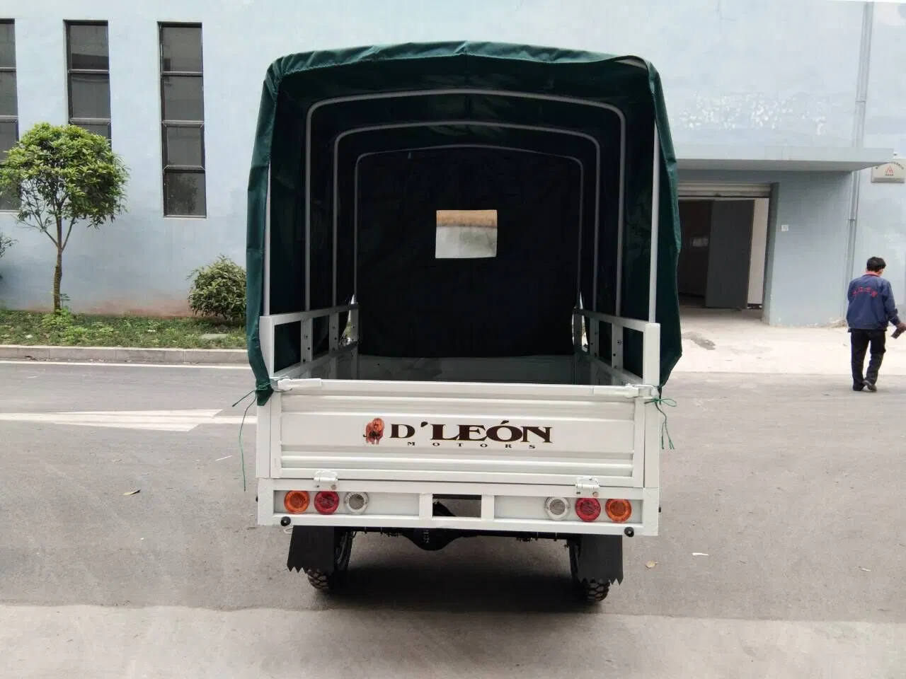 Manufacture Three Wheeled Motorcycle with Canopy Electric Cargo Tricycle Auto Rickshaw Passenger Wheel Motorcycle