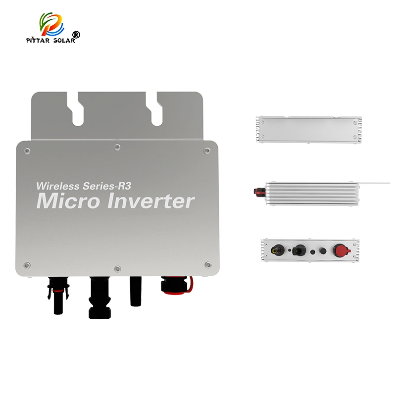 Solar MPPT Micro Inverter System Auto 350W for on Grid PV Power Match Wide Voltage Waterproof