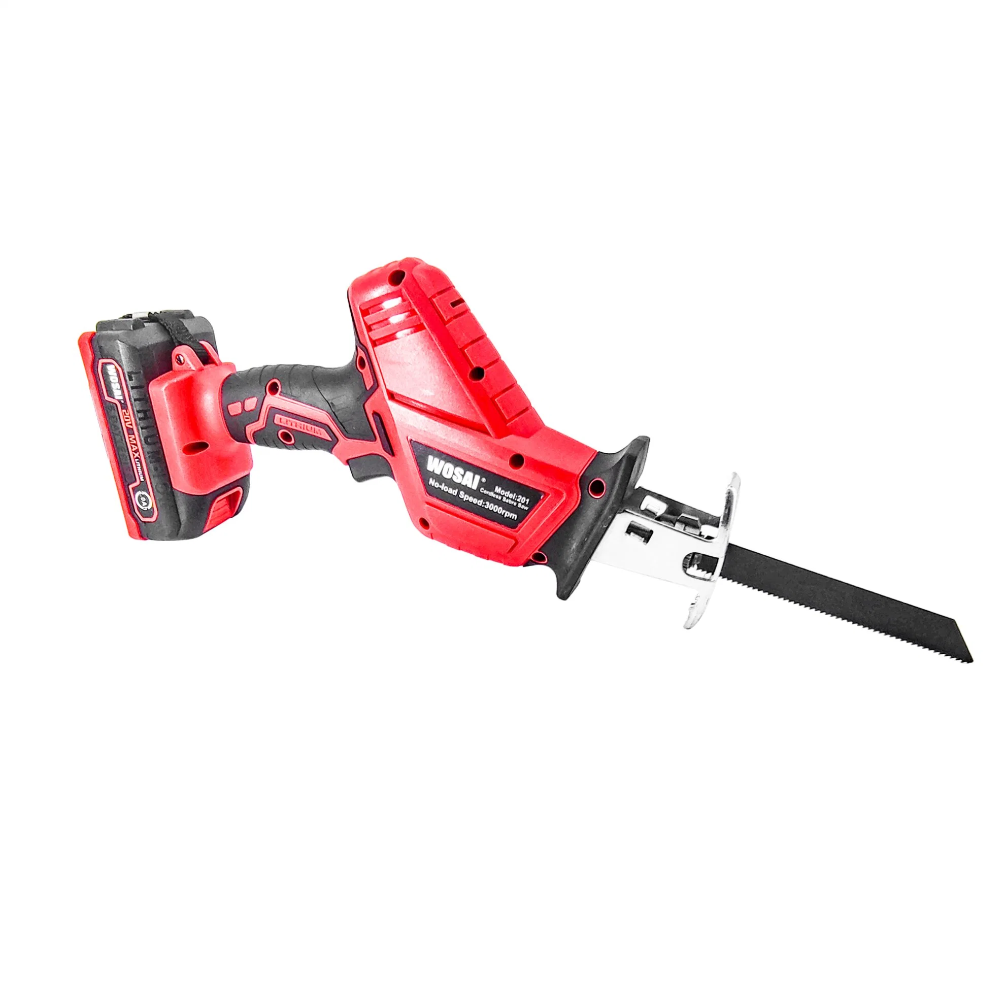 New 20V 1300mAh Wood Performance Cutting Type Fast High Cordless Saber Saw Reciprocating Saw