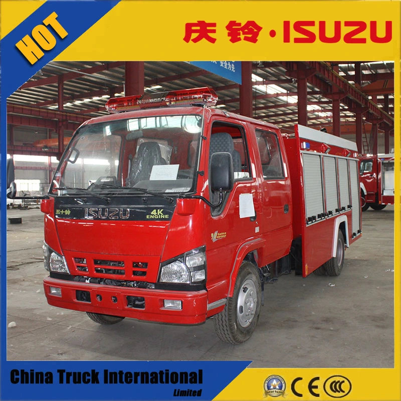 Npr 600p 4*2 120HP Used Fire Vehicle