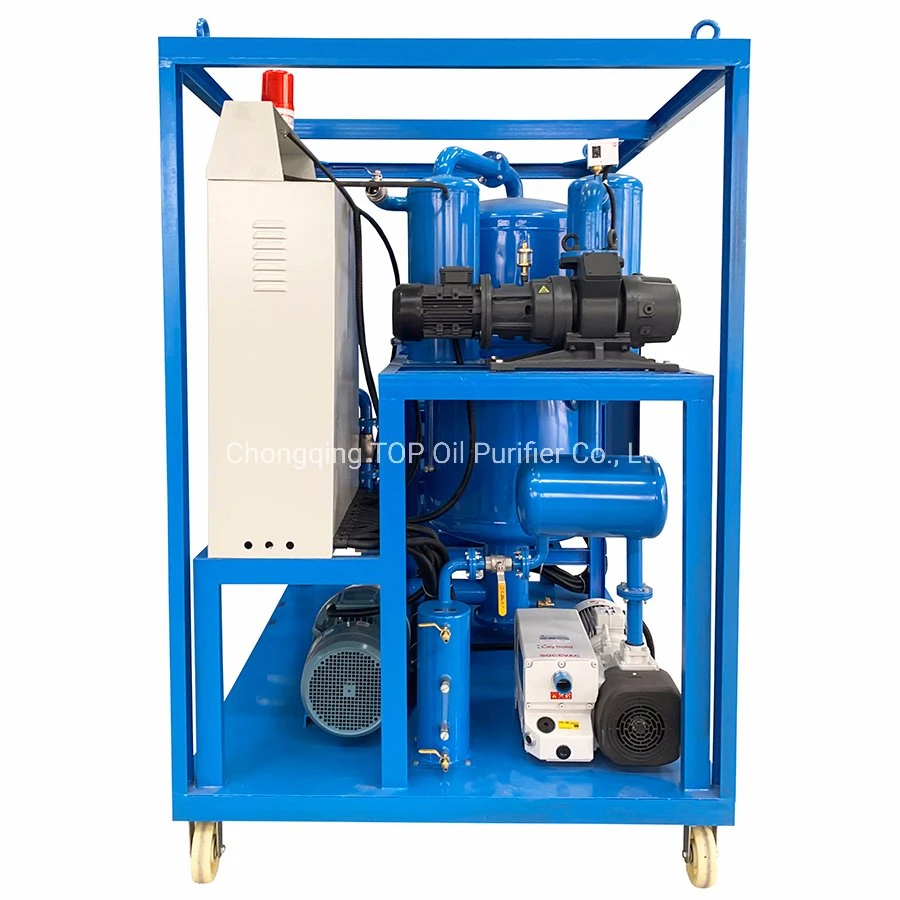 High Dehydration and Filtration Efficiency Vacuum Transformer Oil Flushing Unit