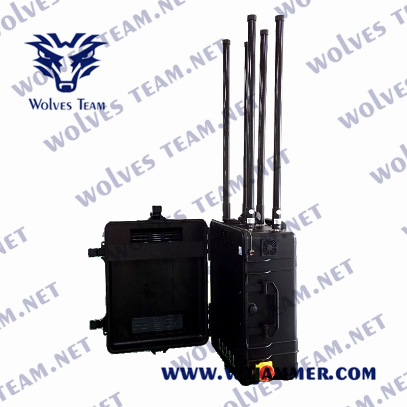 Waterproof Portable GSM 2g 3G 4G WiFi2.4G 5.8g GPS Mobile Phone Wireless Signal Jammer