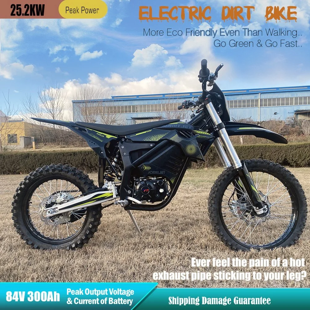 EEC Certificate Street Legal Version off Road Version 12kw 20kw Moto Battery 72V 70ah Electric Motocross Pitbike E Bike Motorcycle for Adult