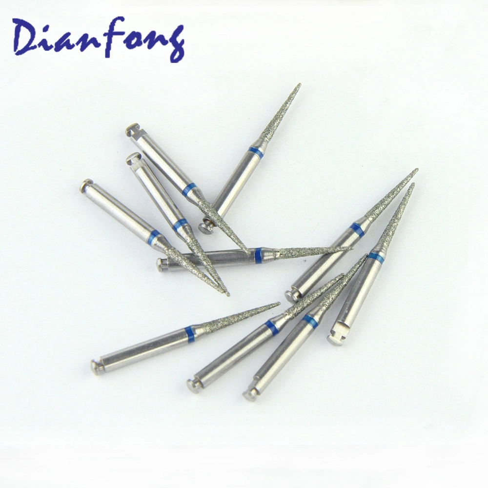 Tc-R11 Contra Angle Shank (RA/CA) Low Speed Taper Conical End Dental Diamond Bur Dental Products