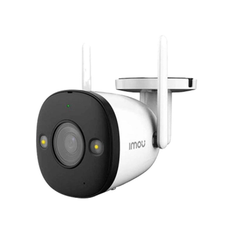 Dahua Imou Bullet 2 4MP Soft Ap No Modo Ativo Dissuasão Two-Way falar construído em destaque a visão nocturna IP67 Antena dupla câmara WiFi (IPC-F22a PEL)