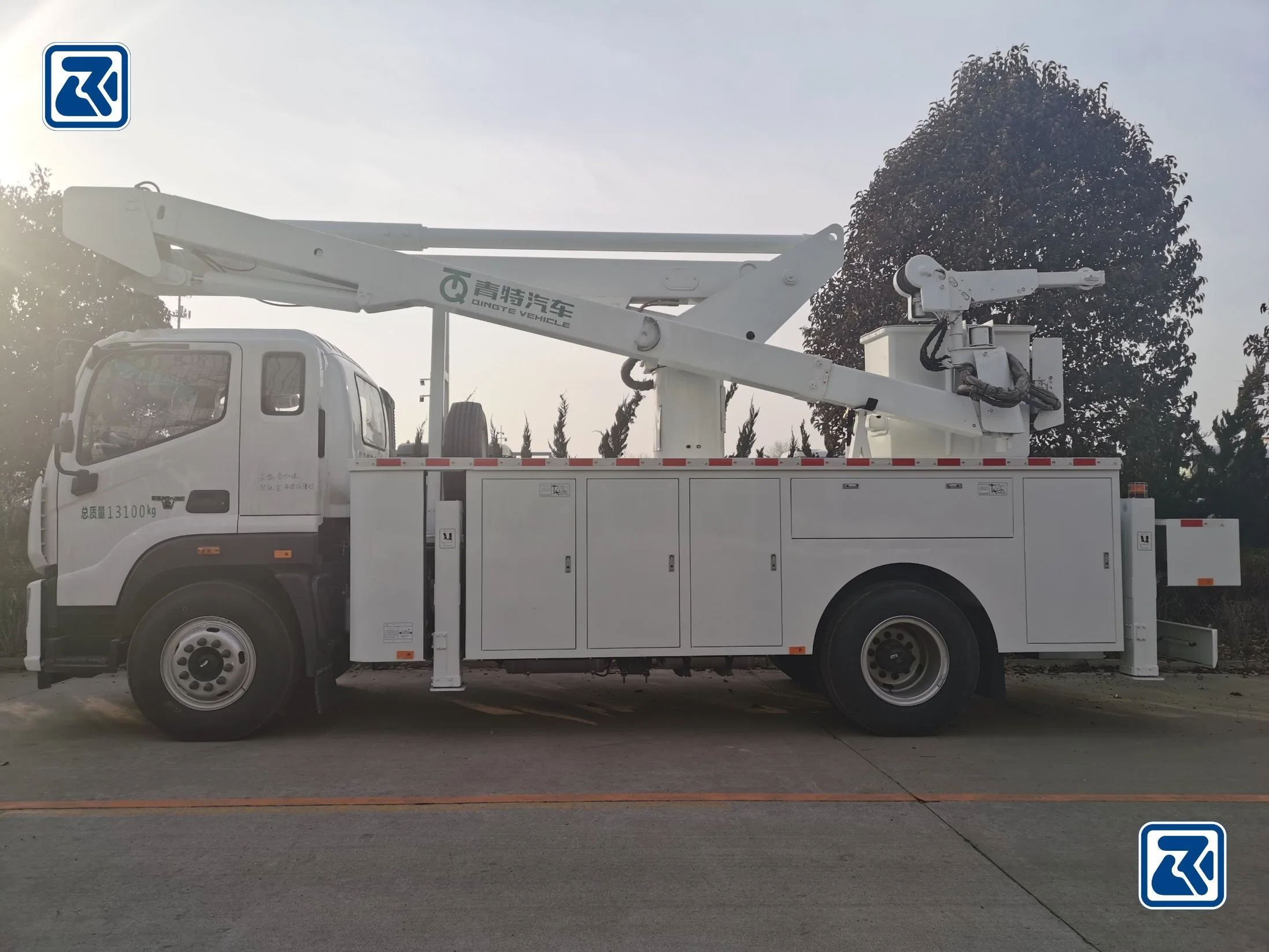 Foton Auman/ Sinotruk HOWO 4X2/6X4 Heavy Duty High-Altitude Operation Truck Aerial Platform Truck