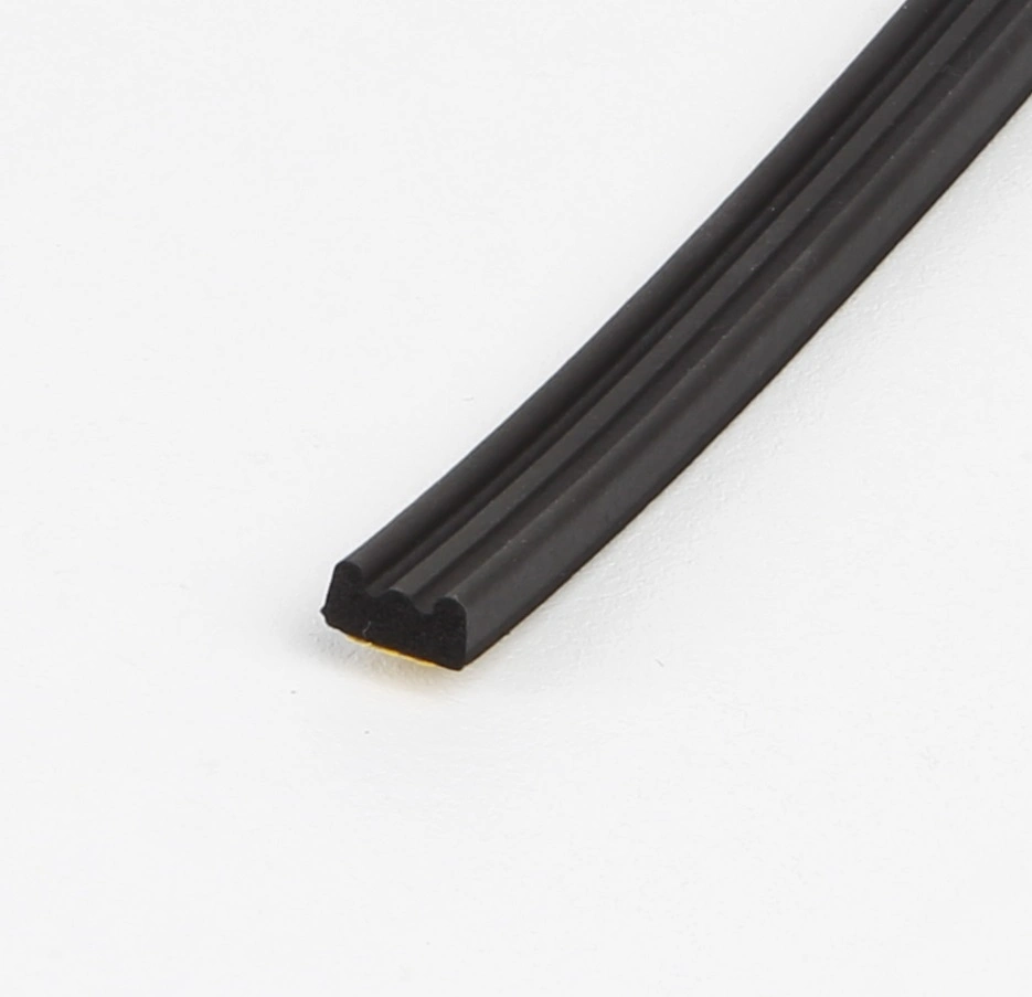 Sponge Profile Ribbed Rubber Seal Strip Per Meter