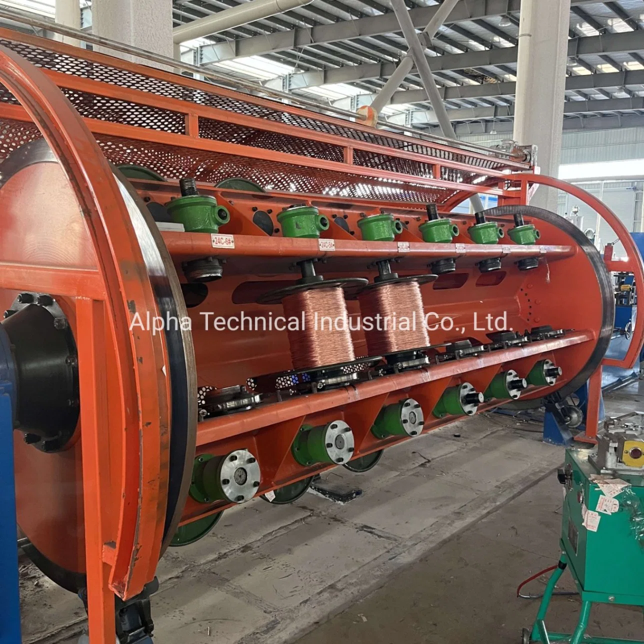 High Speed Industry Cable Making Equipments Wire Rope Tubular Stranding Machine High quality/High cost performance Tubular Stranding Machine