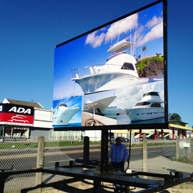 Hochwertige Werbung P6 LED Billboard Wasserdichte Video LED-Anzeige