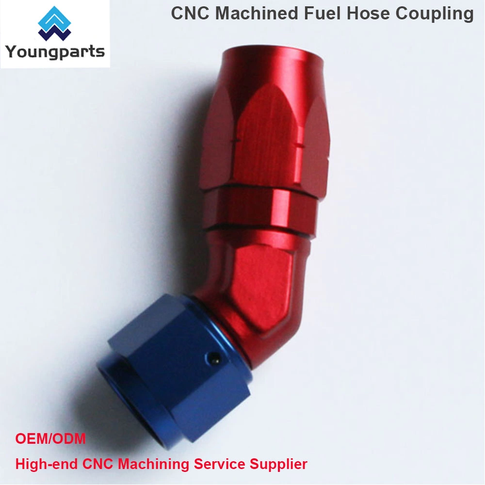 Enhance Motorcycle Performance with Custom CNC Machined Quick Connect Fuel Hose Couplings