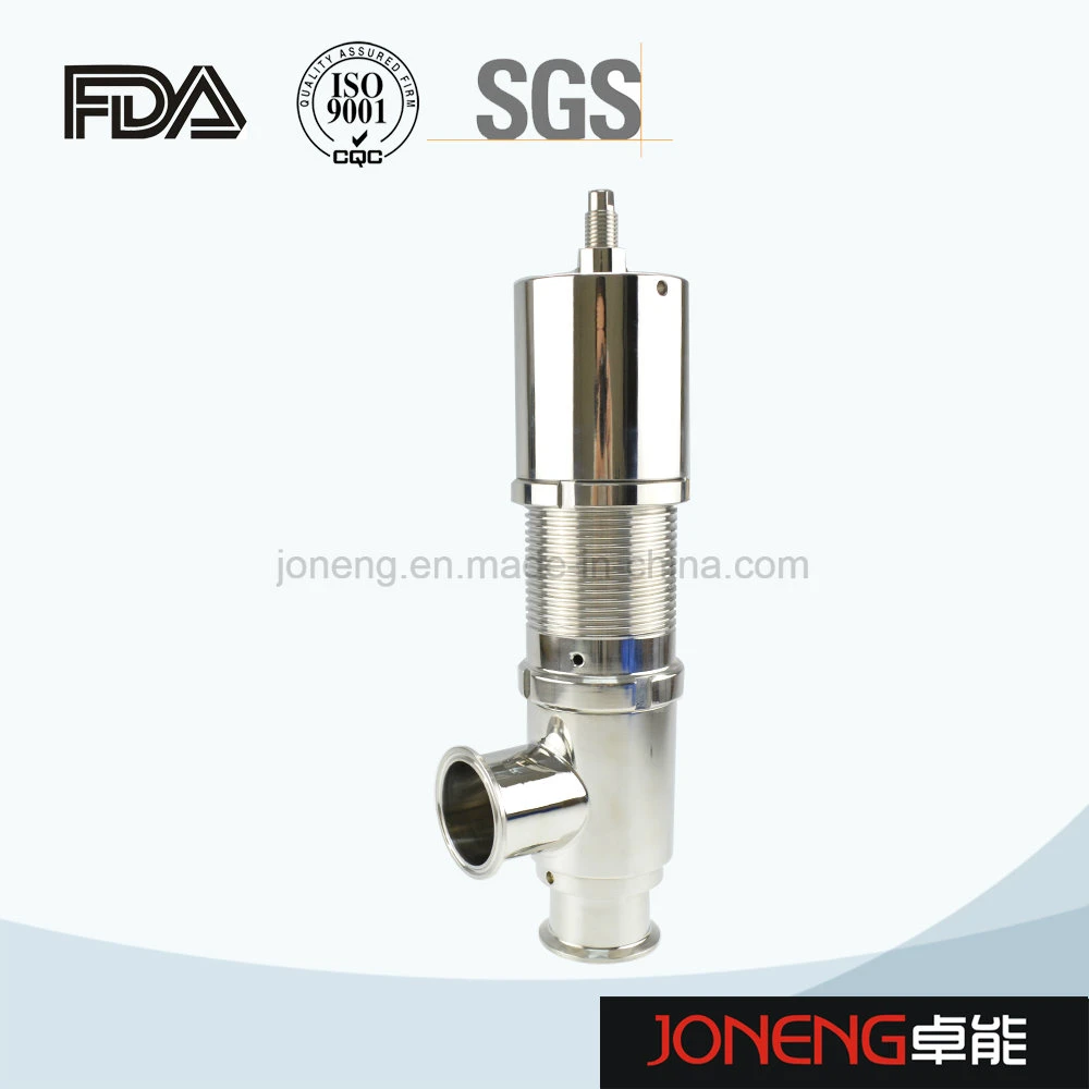 Edelstahl-Sicherheitsventil für Druckmessung in Sanitärqualität (JN-SV1006)