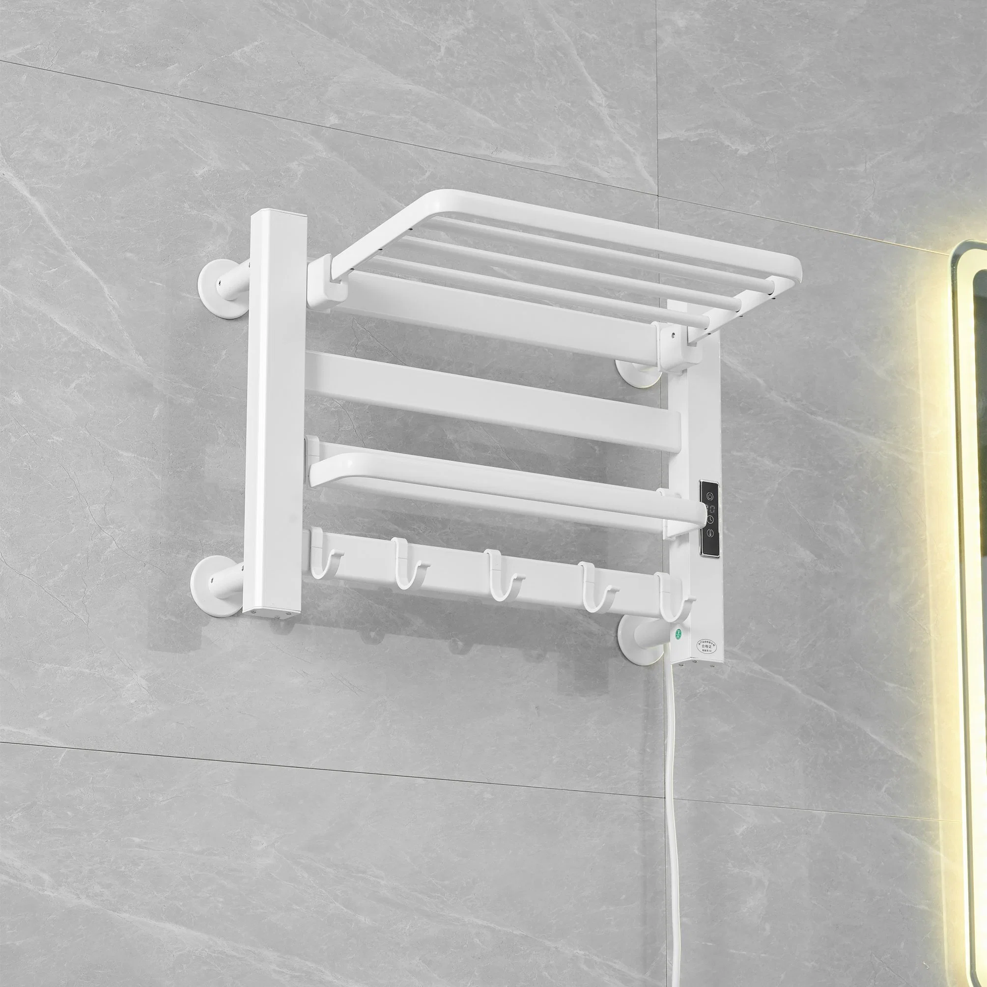 Calentador de baño resistente al agua IPX4 eléctrico de pared Radiador de toallas