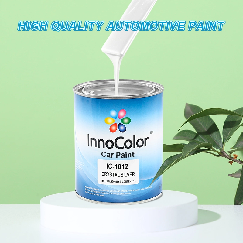 Hot Sale Acrylic Liquid Innocolor Clear Coat Automotive Repair Metallic Silver Car Paint