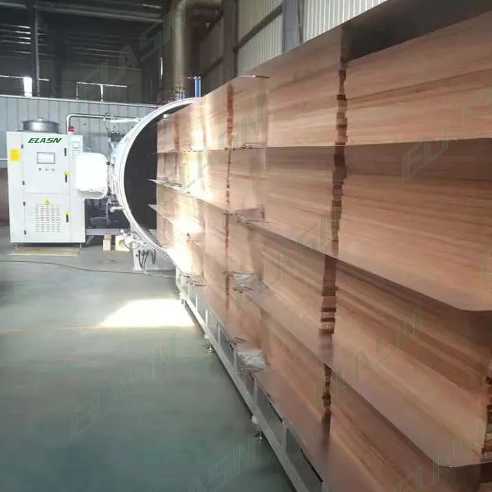 High Frequency Vacuum Thermo Wood Kiln Fast and Uniform Heating Hf Drying Machine