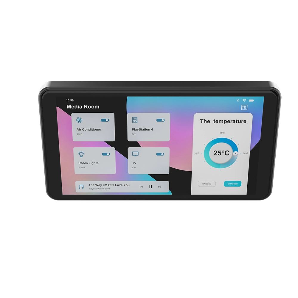 4 Zoll Android Touch Panel Poe KNX Display arbeiten für Alexa Gästezimmer Hotel Tablet PC