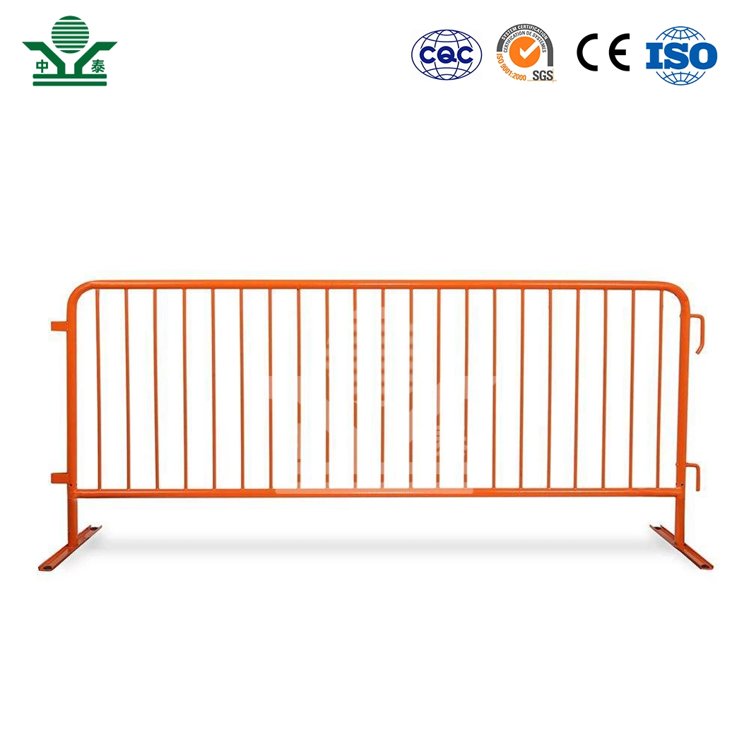 Zhongtai Removable Fencing 32 mm Od X 1.5 mm Thickness Galvanized Crowd Control Fence China Wholesale/Supplierrs 6X10 Temporary Fence Panel