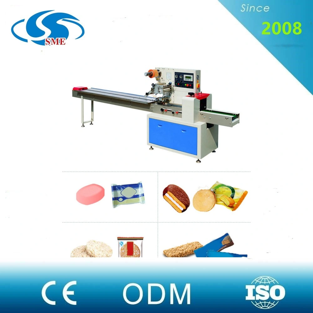 Pillow Type Horizontal Biscuit Packing Machine Cookies Chocolate Bar Packaging Machine C Popsicle Ice Lolly Cone Cream Bar Packaging Packing Machine