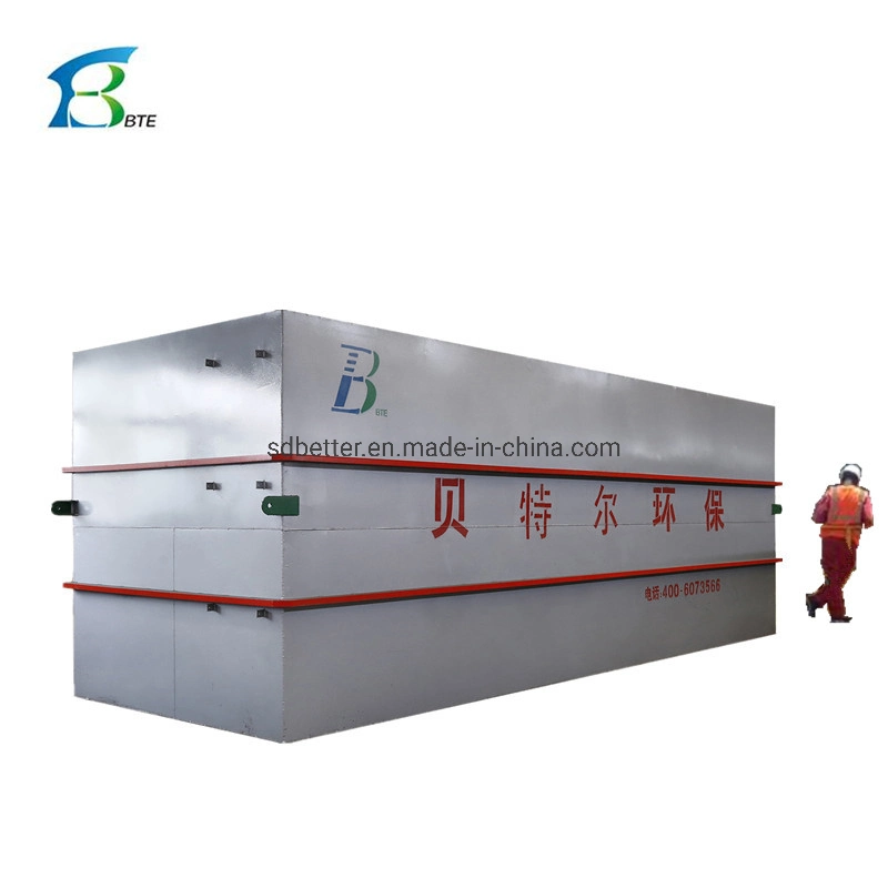 Compact Environmental Protection Device Underground Type Sewage Treatment Equipment